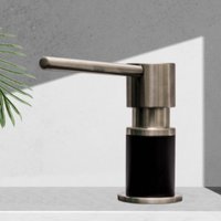 Дозатор для моющего средства Blantek ZK-01-BS (нержавеющая сталь/черный матовый) в Пинске