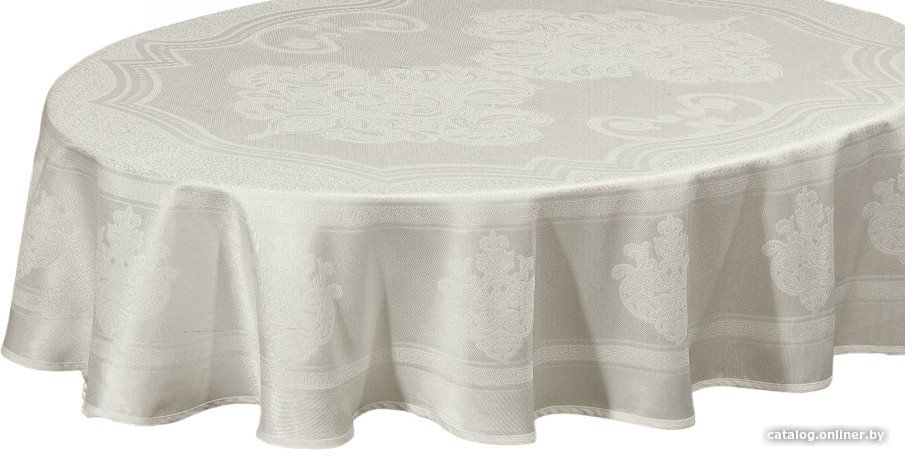 Скатерть DO&CO Brulla 160x220 10668 (кремовый)