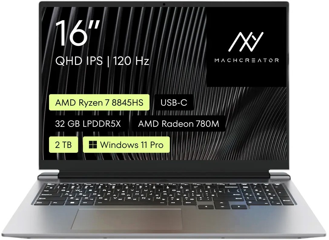 

Ноутбук Machcreator Vision L16 Origin XT JJ00G600HRU