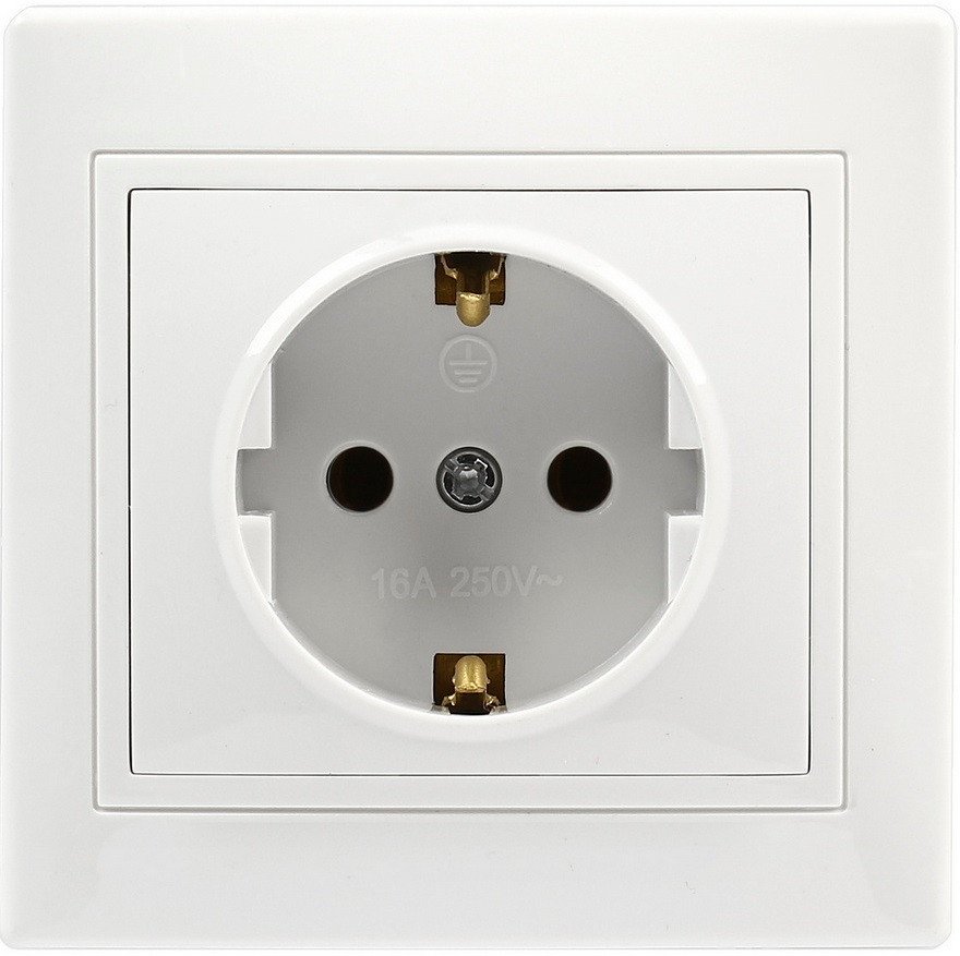 Розетка SmartBuy Венера SBE-01w-16-S1-Z