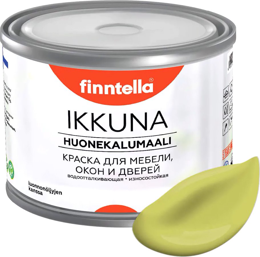 

Краска Finntella Ikkuna Lahtee F-34-1-3-FL031 2.7 л (светло-зеленый)