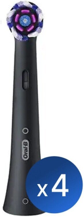 

Сменная насадка Oral-B iO Radiant White (4 шт, черный)