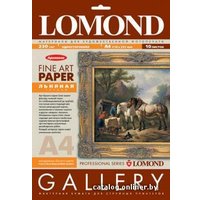 Фотобумага Lomond Coarse-Linen Natural White Archive A4 230 г/кв.м. 10 л (0913241)