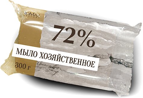 

Хозяйственное мыло Romax 72% 300 г