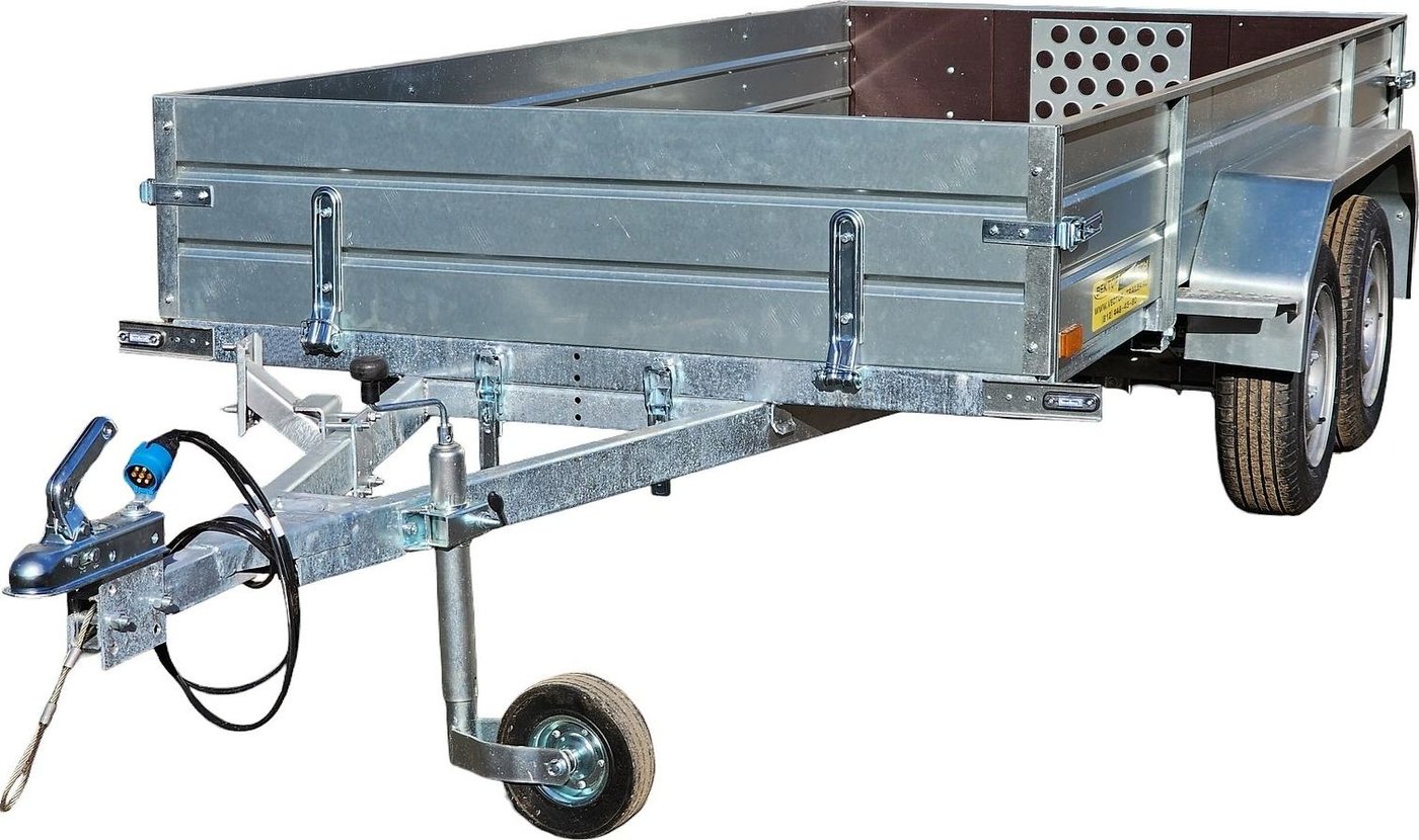 

Двухосный прицеп Вектор ЛАВ 81013 двухосный, с высоким бортом (3500х1500х3800)