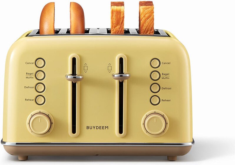 Тостер Buydeem DT640-MY Mellow Yellow