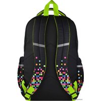 Школьный рюкзак Феникс+ Цифровая атака 59278 (черный/зеленый)