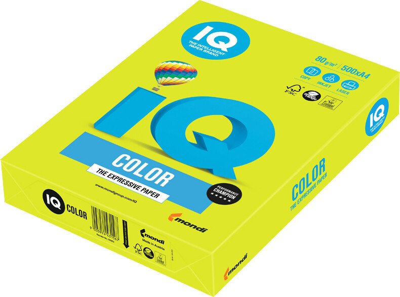 

Офисная бумага IQ Color Pale SA24 A4 (лососевый, 80 г/м2, 500 л)