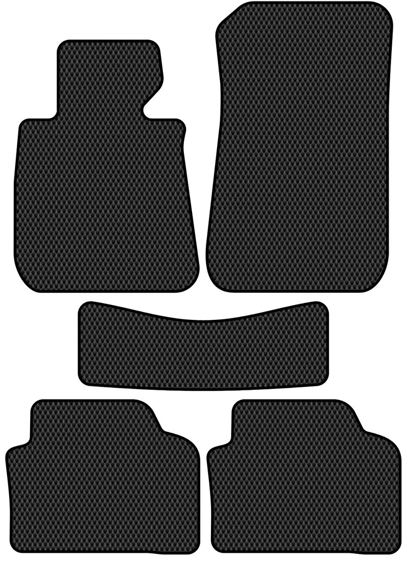 

Комплект ковриков для авто Alicosta BMW 3-Series V (универсал, седан / E91, E90) 2004 - 2012 (черный, ромб)