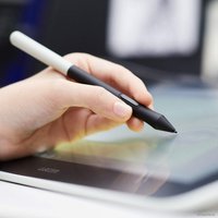 Стилус для графического планшета Wacom One 13 DTC-133 CP91300B2Z (черный) в Гродно