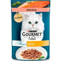 Пресервы Gourmet Перл лосось соус 75 г