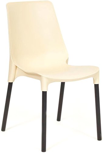 Стул TetChair Genius Black mod. 75 (бежевый)