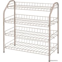 Полка для обуви Nika ЭТ1/БЖ (бежевый металлик)