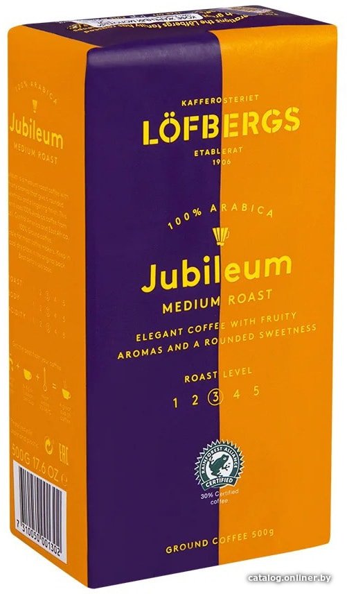 Кофе Lofbergs Jubileum молотый 500 г