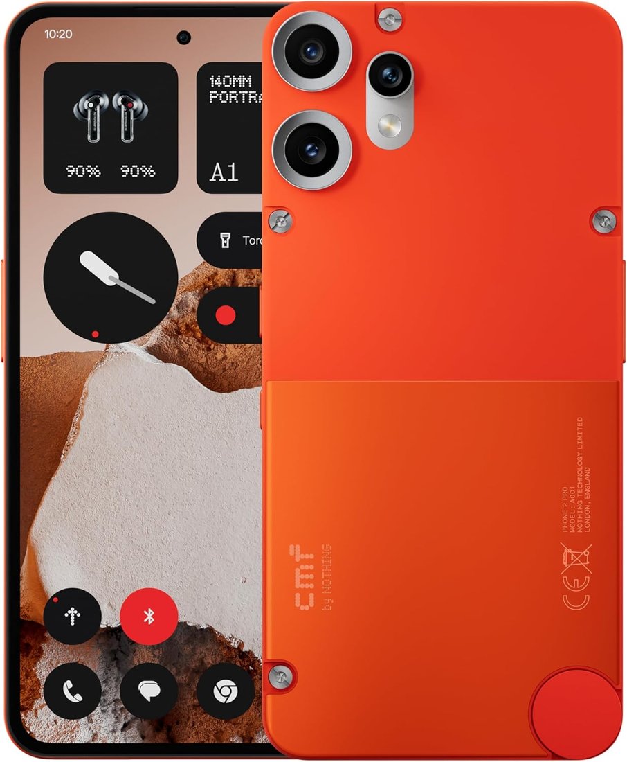 

Телефон CMF Phone 2 Pro 8GB/128GB (оранжевый)