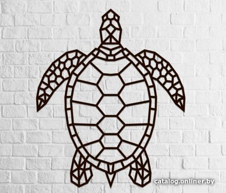 Настенная фигура Eco-Wood-Art Морская черепаха