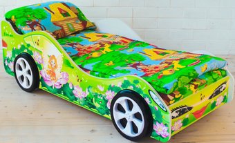 Кровать-машина Бельмарко Сказка 160x70