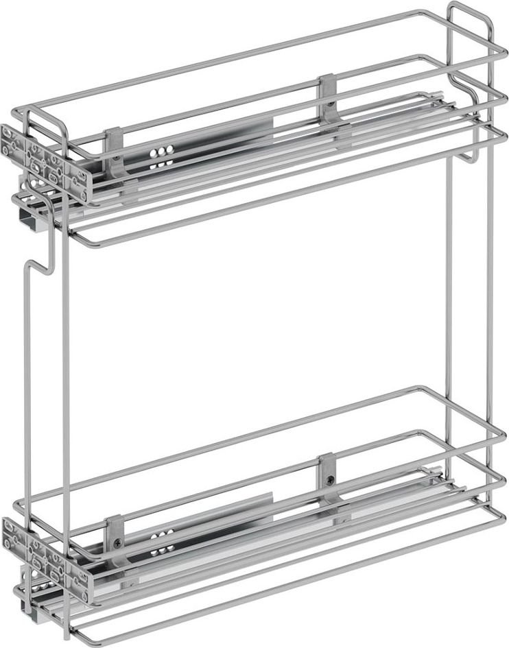 

Корзина выдвижная Starax 200 S-2426-C (левое крепление, хром)