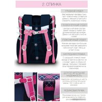 Школьный рюкзак Grizzly RAl-194-4/1 (синий)