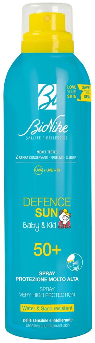 

Спрей солнцезащитный BioNike Для детей Defence Sun Baby&Kid Spray 50+ 200 мл