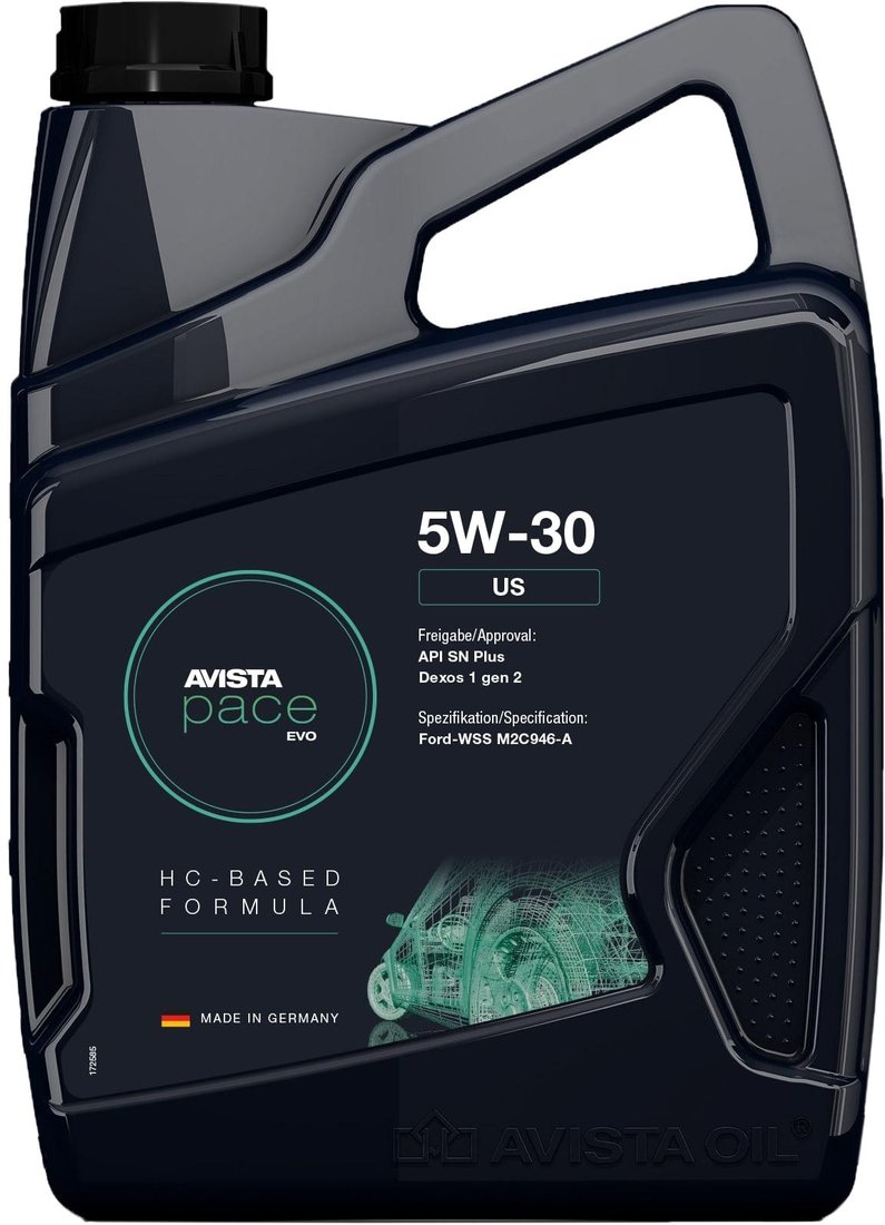 

Моторное масло Avista pace EVO US 5W-30 4л