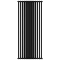 Стальной трубчатый радиатор Сунержа Эстет-11 1200х540 12 секций (матовый черный)