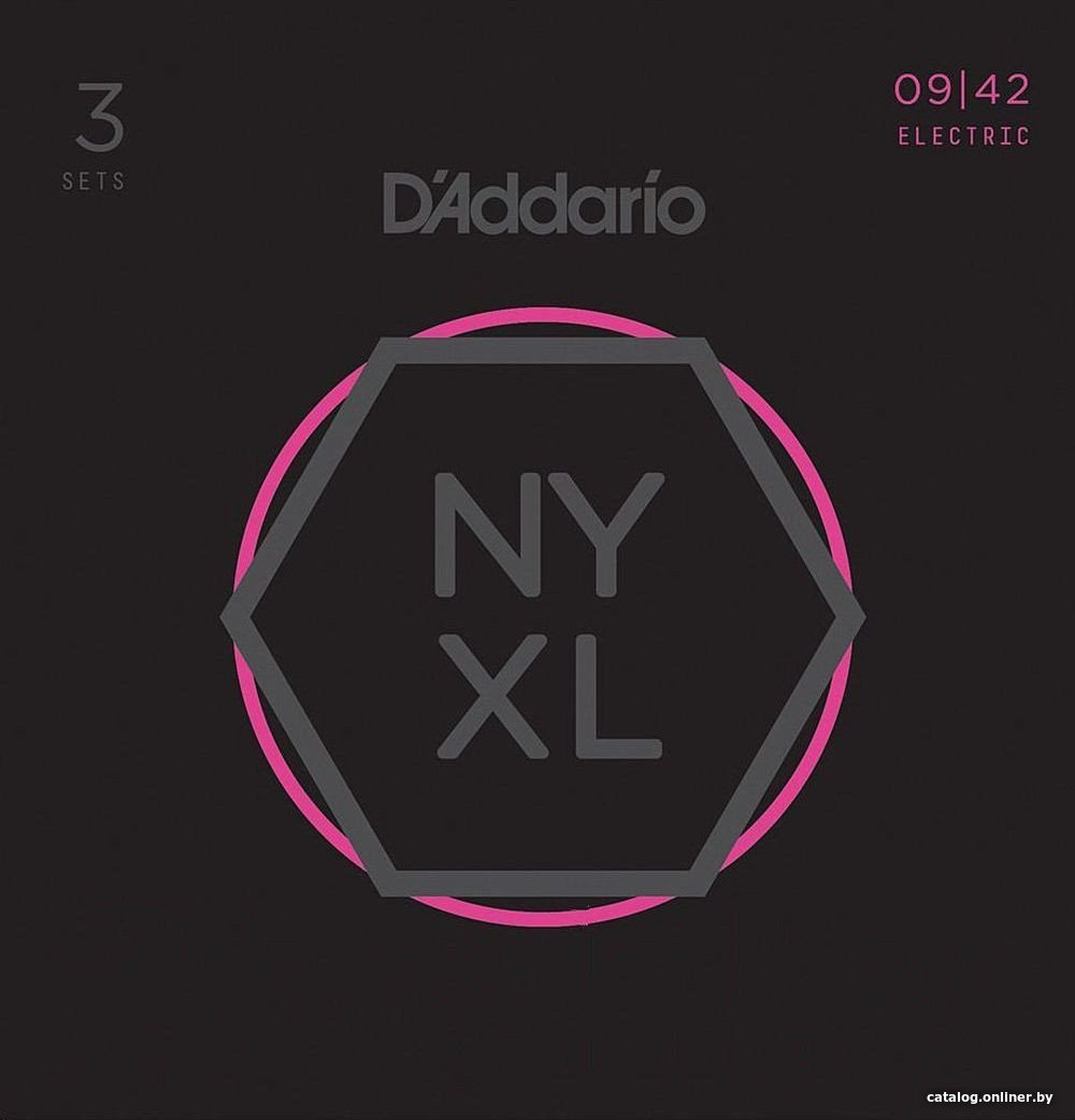 Струны для гитары D'Addario NYXL0942