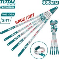 Полотно для ножовки по металлу Total THTKT57245 (5 шт)