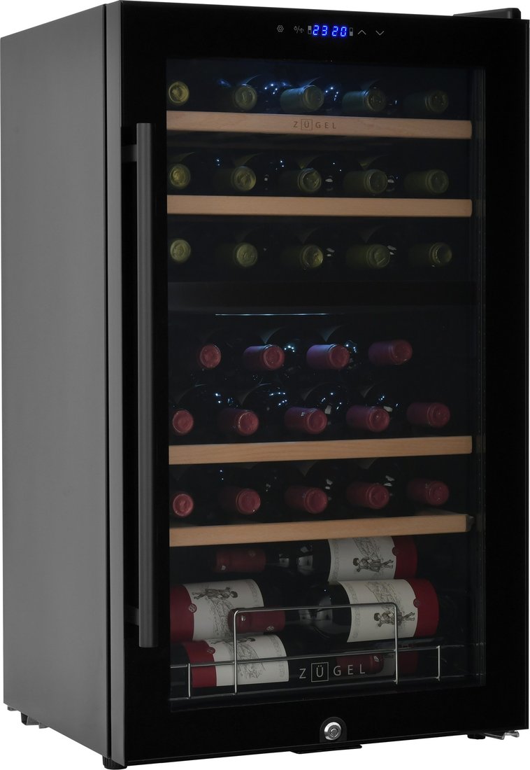 

Винный шкаф ZUGEL ZCWF331DB Dual Zone
