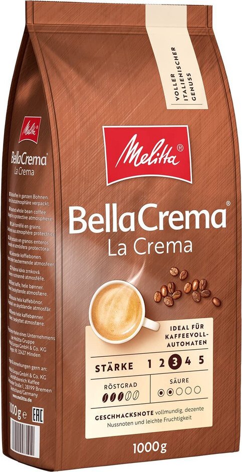 

Кофе Melitta Bella Crema La Crema зерновой 1кг