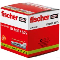 Дюбель универсальный Fischer UX 8X50 R S/25 94760 (25 шт)