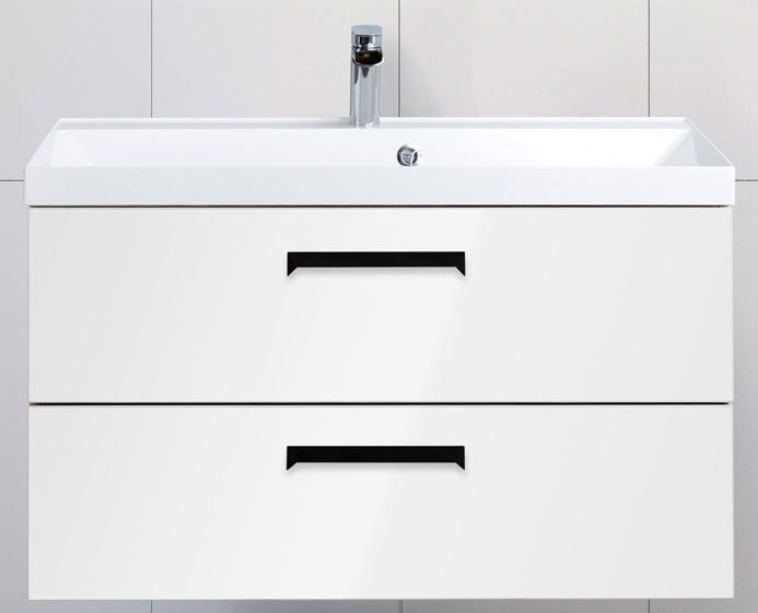 

BelBagno Тумба под умывальник Aurora-900-2C-SO-BL (bianco lucido)