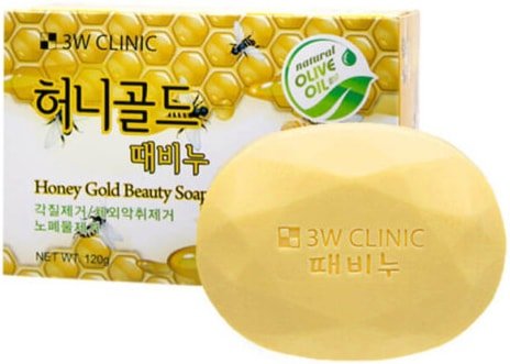 

3W Clinic Мыло с экстрактом меда 120 г