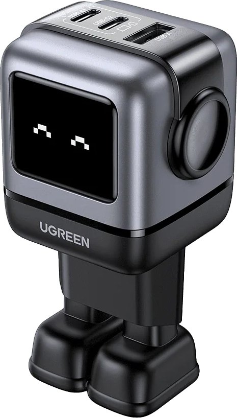 

Сетевое зарядное Ugreen Nexode RG 65W CD361 (черный/серый)