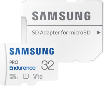 Карта памяти Samsung PRO Endurance+ microSDHC 32GB (с адаптером)