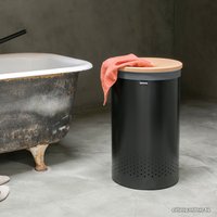 Бак Brabantia 120022 (черный, крышка из пробки)