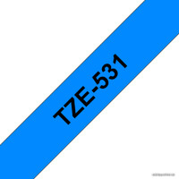 Картридж-лента для термопринтера Brother TZe-531 (12 мм, 8 м)