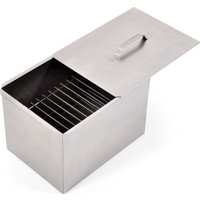 Коптильня Chugun Invest Коптильня двухъярусная 380х280х270 мм нерж. 0.8 мм