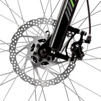 Велосипед Foxx Atlantic 27.5 р.16 2024 (черный/зеленый)