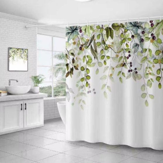 

Шторка-занавеска для ванны Illu 180x180 LH2431941 (летний букет)