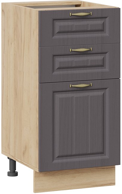 

Шкаф напольный Трия Лина 1Н4Я3 (дуб крафт золотой/графит)