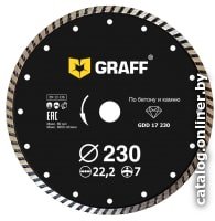 Отрезной диск алмазный  GRAFF 17230