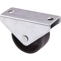 Ролик прямоходящий Lemax д.25 Н28 мм (черный)