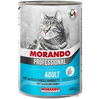 Консервированный корм для кошек Morando Professional паштет Fish & Shrimps 400 г