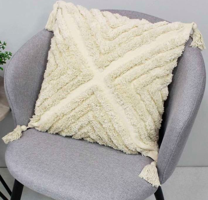 Чехол на подушку Matex Tufted ALEX-001 (бежевый)