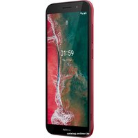 Телефон Nokia C1 Plus (красный)