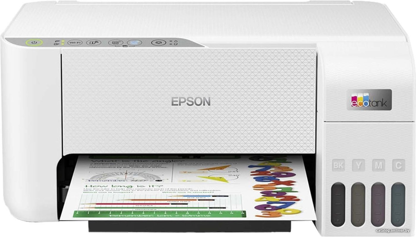 МФУ Epson EcoTank L3256 (ресурс стартовых контейнеров 4500/7500, контейнер 004)