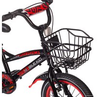 Детский велосипед Mobile Kid Slender 14 (черный/красный)