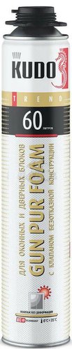 Монтажная пена Kudo Trend Window 60 KUPTW10S60