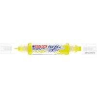 Маркер художественный Edding 3D Double Liner 3484065 (желтый неоновый)